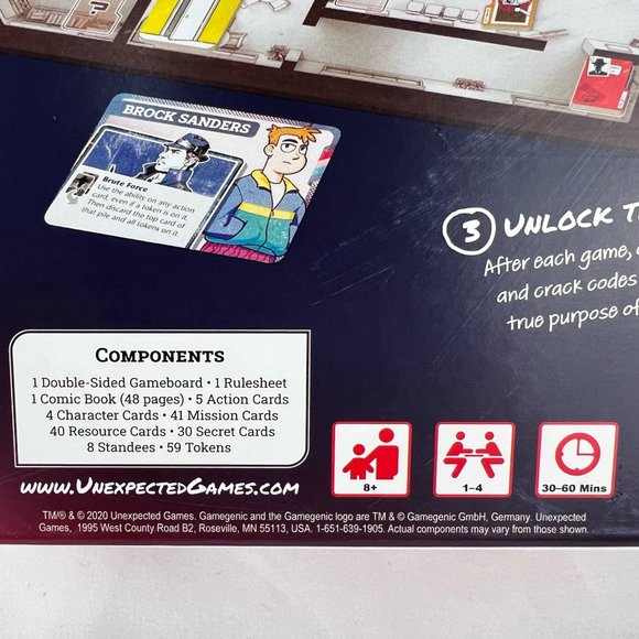 The Initiative Board Game Unexpected Games New Open Box Complete Sleeved - Picture 3 of 16